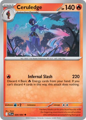 ME Phantasmal Flames 020/094 Ceruledge