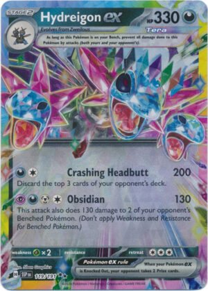 SV Surging Sparks 119/191 Hydreigon ex (Half Art)