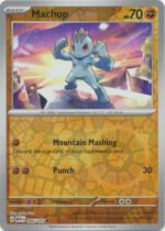 Scarlet & Violet 151 066/165 Machop (Reverse Holo)