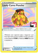 SWSH Silver Tempest 160/195 Leafy Camo Poncho (Prize Pack League Promo Non-Holo)