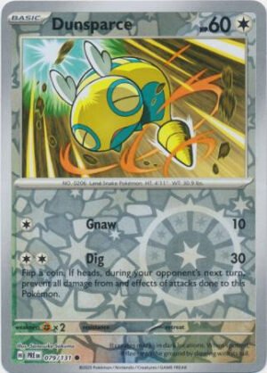 SV Prismatic Evolutions 079/131 Dunsparce (Reverse Holo)