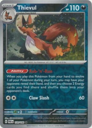 SV Paradox Rift 120/182 Thievul (Reverse Holo)