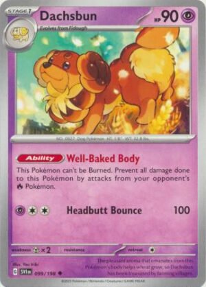 Scarlet & Violet (Base Set) 099/198 Dachsbun