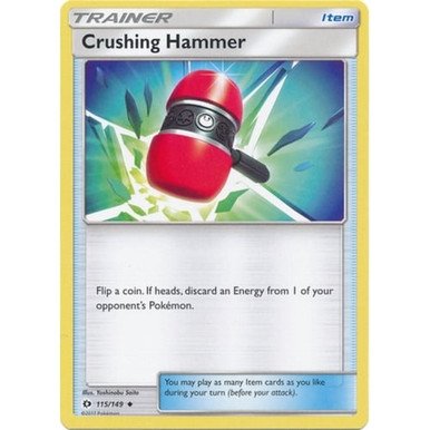 Sun and Moon (Base Set) 115/149 Crushing Hammer