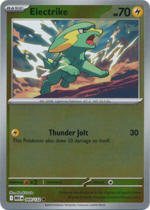 Mega Evolution 049/132 Electrike (Reverse Holo)