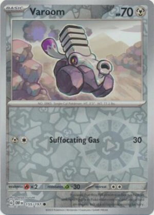 SV Obsidian Flames 155/197 Varoom (Reverse Holo)
