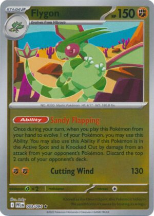 ME Phantasmal Flames 053/094 Flygon (Reverse Holo)