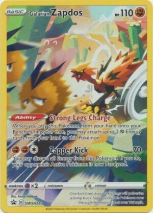 Sword & Shield Promo SWSH283 Galarian Zapdos