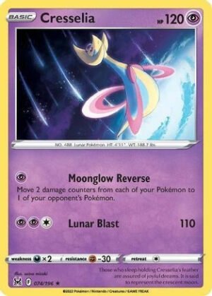 SWSH Lost Origin 074/196 Cresselia (Non-Holo)