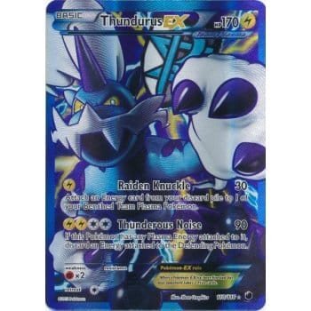 Plasma Freeze 110/116 Thundurus EX (Full Art)