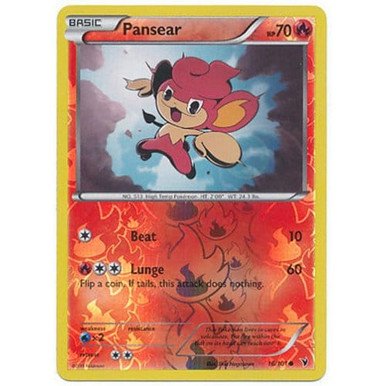 Noble Victories 16/101 Pansear (Reverse Holo)