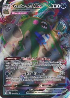 Evolving Skies 101/203 Garbodor VMAX (Full Art)
