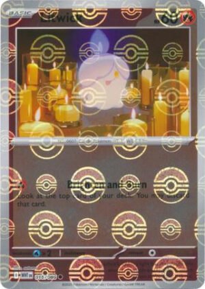 SV White Flare 016/086 Litwick (POKE BALL Reverse Holo)