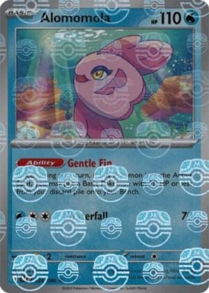 SV Black Bolt 024/086 Alomomola (MASTER BALL Reverse Holo)