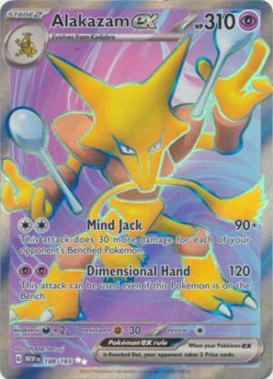 Scarlet & Violet 151 188/165 Alakazam ex (Full Art)