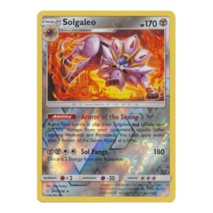 SM Cosmic Eclipse 142/236 Solgaleo (Reverse Holo)