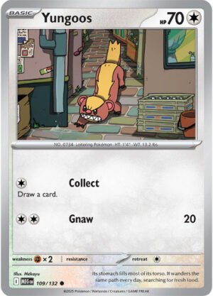 Mega Evolution 109/132 Yungoos