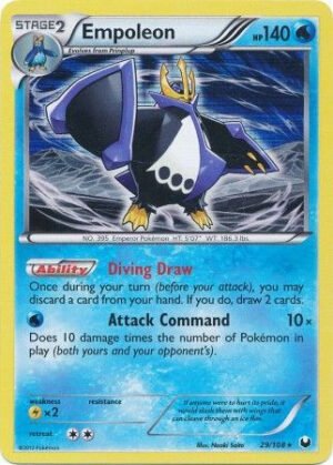 Dark Explorers 29/108 Empoleon (Holo)