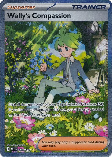 Mega Evolution 186/132 Wally's Compassion (Alternative Art, Full Art)