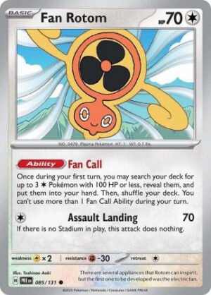 SV Prismatic Evolutions 085/131 Fan Rotom