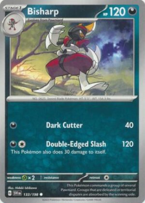 Scarlet & Violet (Base Set) 133/198 Bisharp