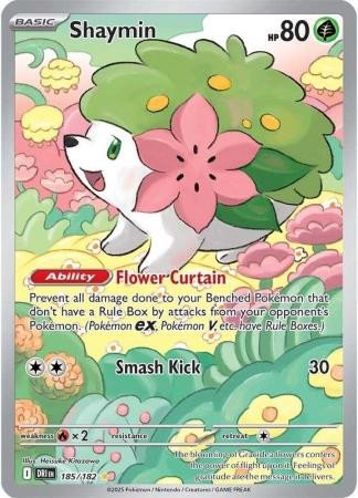 SV Destined Rivals 185/182 Shaymin (Illustration Rare)