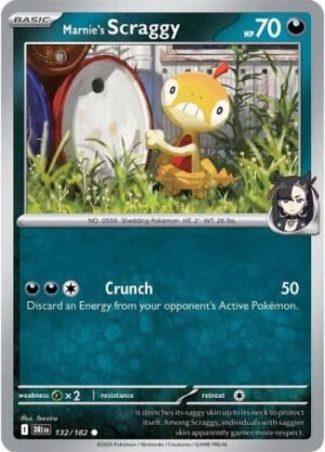 SV Destined Rivals 132/182 Marnie's Scraggy