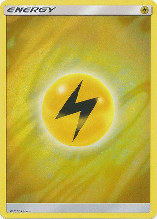 Sun and Moon (Base Set) EN04 Lightning Energy (Wave Pattern Holo)