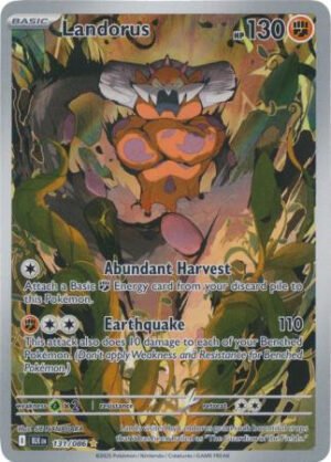 SV Black Bolt 131/086 Landorus (Illustration Rare)