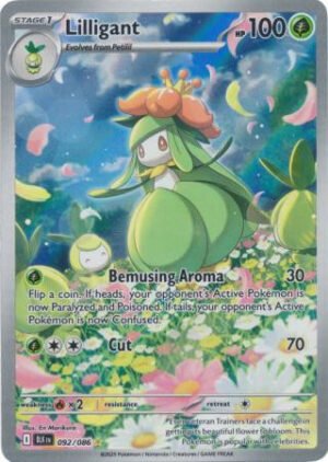 SV Black Bolt 092/086 Lilligant (Illustration Rare)