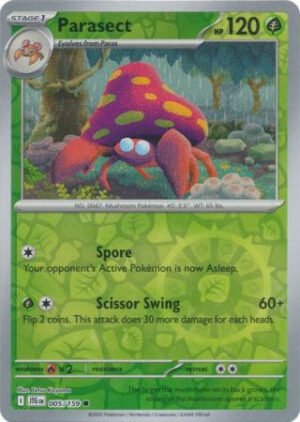 SV Journey Together 005/159 Parasect (Reverse Holo)