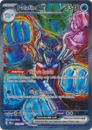 SV Prismatic Evolutions 151/131 Palafin ex (Alternative Art, Full Art)