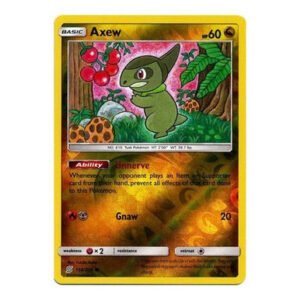 SM Unified Minds 154/236 Axew (Reverse Holo)
