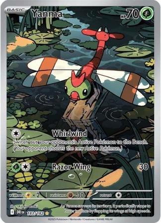 SV Destined Rivals 183/182 Yanma (Illustration Rare)