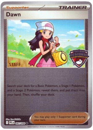 ME Phantasmal Flames 087/094 Dawn (Regional League Promo STAFF)