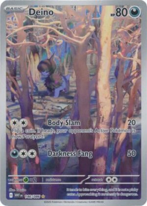 SV White Flare 146/086 Deino (Illustration Rare)