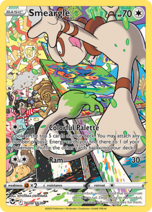 SWSH Silver Tempest TG10/TG30 Smeargle (Full Art)