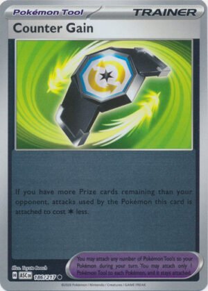 ME Ascended Heroes 186/217 Counter Gain (Reverse Holo)
