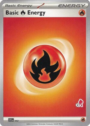 Scarlet & Violet SVE EN02 Basic Fire Energy (Armarouge Symbol 2)