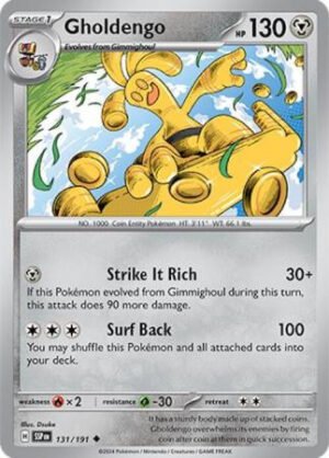 SV Surging Sparks 131/191 Gholdengo