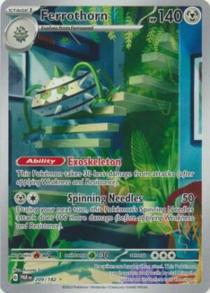 SV Paradox Rift 209/182 Ferrothorn (Illustration Rare)