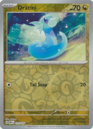 SV Obsidian Flames 157/197 Dratini (Reverse Holo)