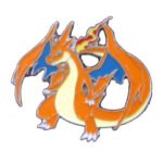 Pokemon Mega Charizard Y Pin Badge