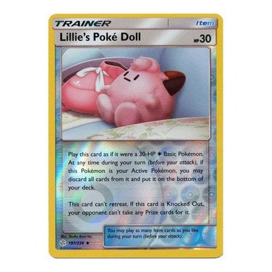SM Cosmic Eclipse 197/236 Lillie's Poke Doll (Reverse Holo)