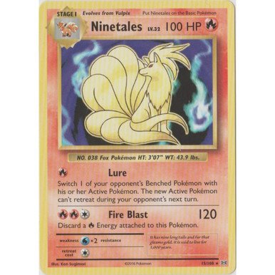 XY Evolutions 15/108 Ninetales (Non-Holo)