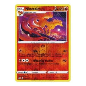 Rebel Clash 025/192 Ninetales (Reverse Holo)