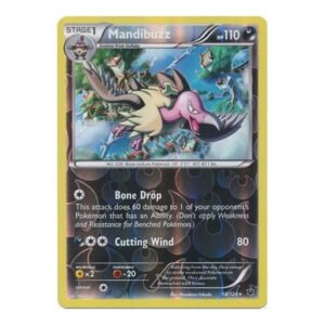 XY Fates Collide 58/124 Mandibuzz (Reverse Holo)