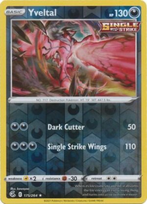 Fusion Strike 175/264 Yveltal (Reverse Holo)