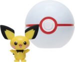Pokemon Clip'n'Go Poke Ball - Pichu & Premier Ball