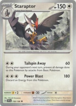 Scarlet & Violet (Base Set) 150/198 Staraptor